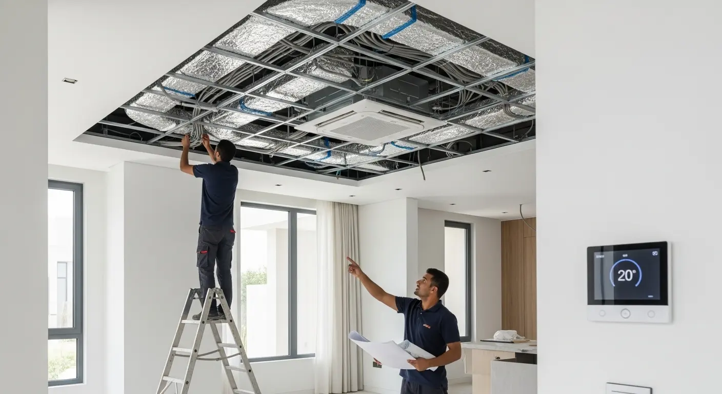 New Ducted AC Installation