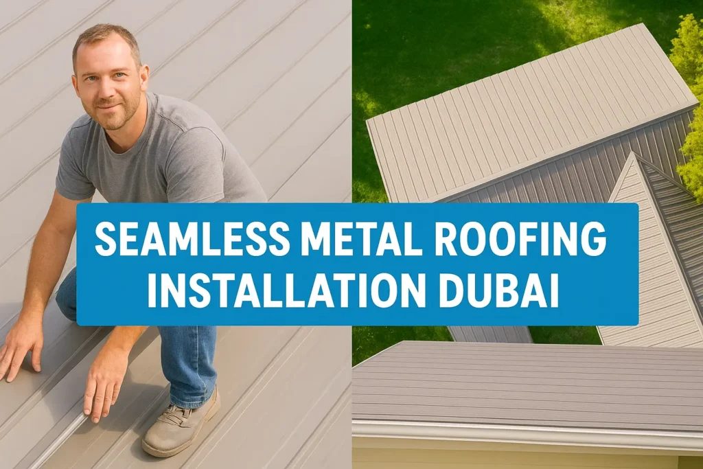 Seamless Metal Roofing Installation Dubai