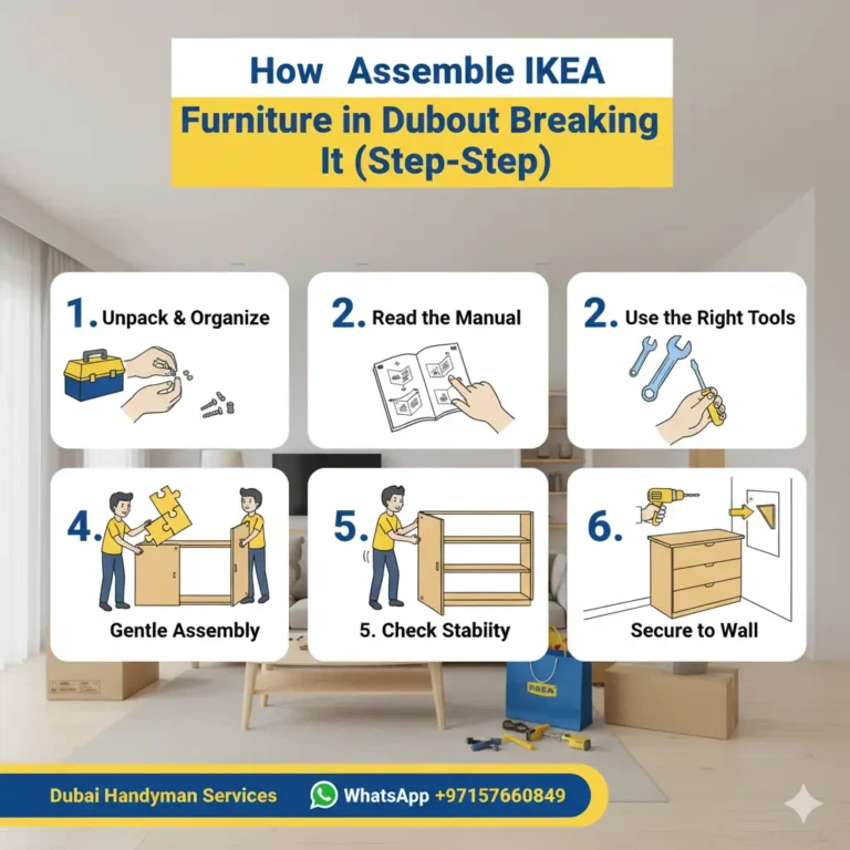 How to Assemble IKEA Furniture in Dubai Without Breaking It (Step-by-Step)