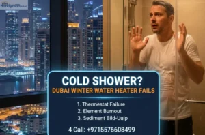 How to Fix Common Water Heater Stopped Working Problems in Dubai
